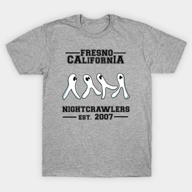 Fresno Nightcrawlers Est. 2007 T-Shirt by SNK Kreatures